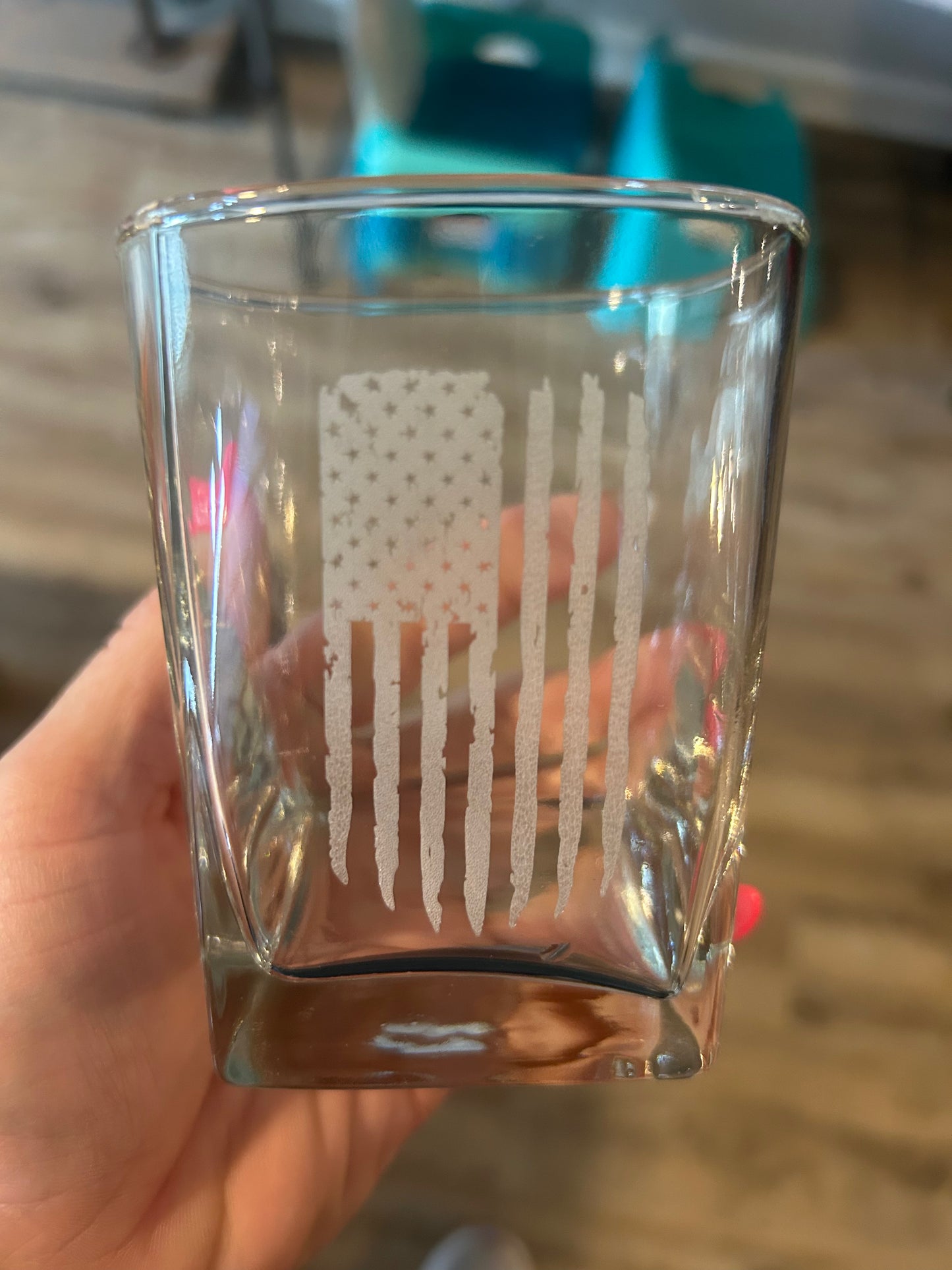 Engraved glasses