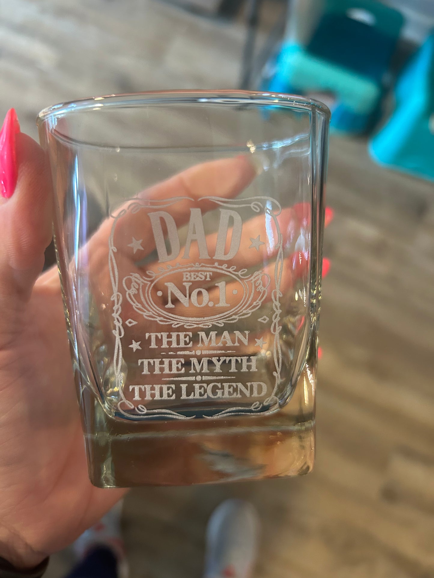 Engraved glasses