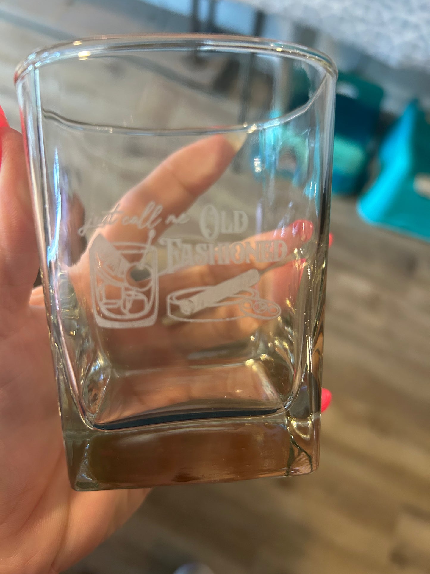 Engraved glasses