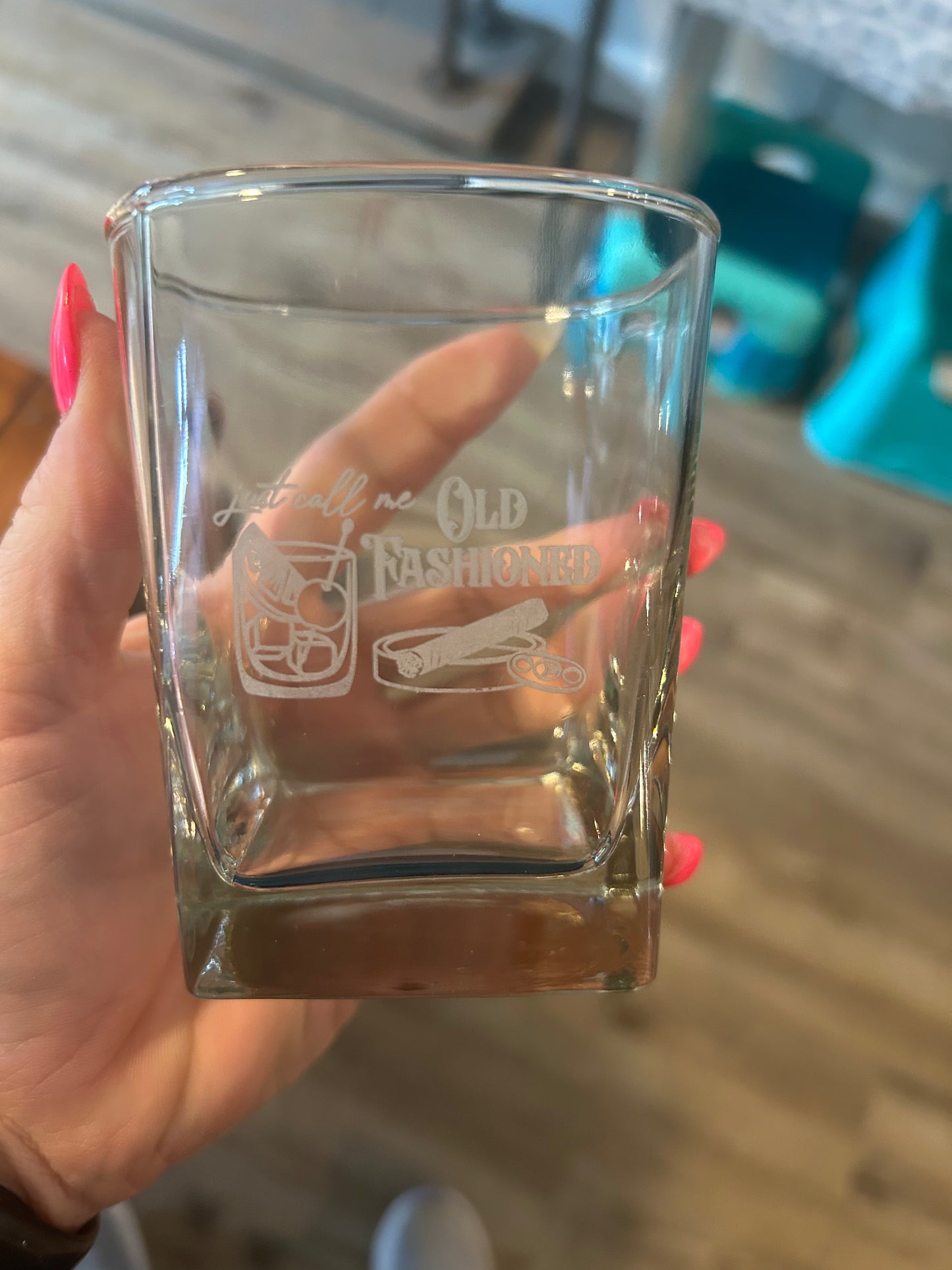 Engraved glasses
