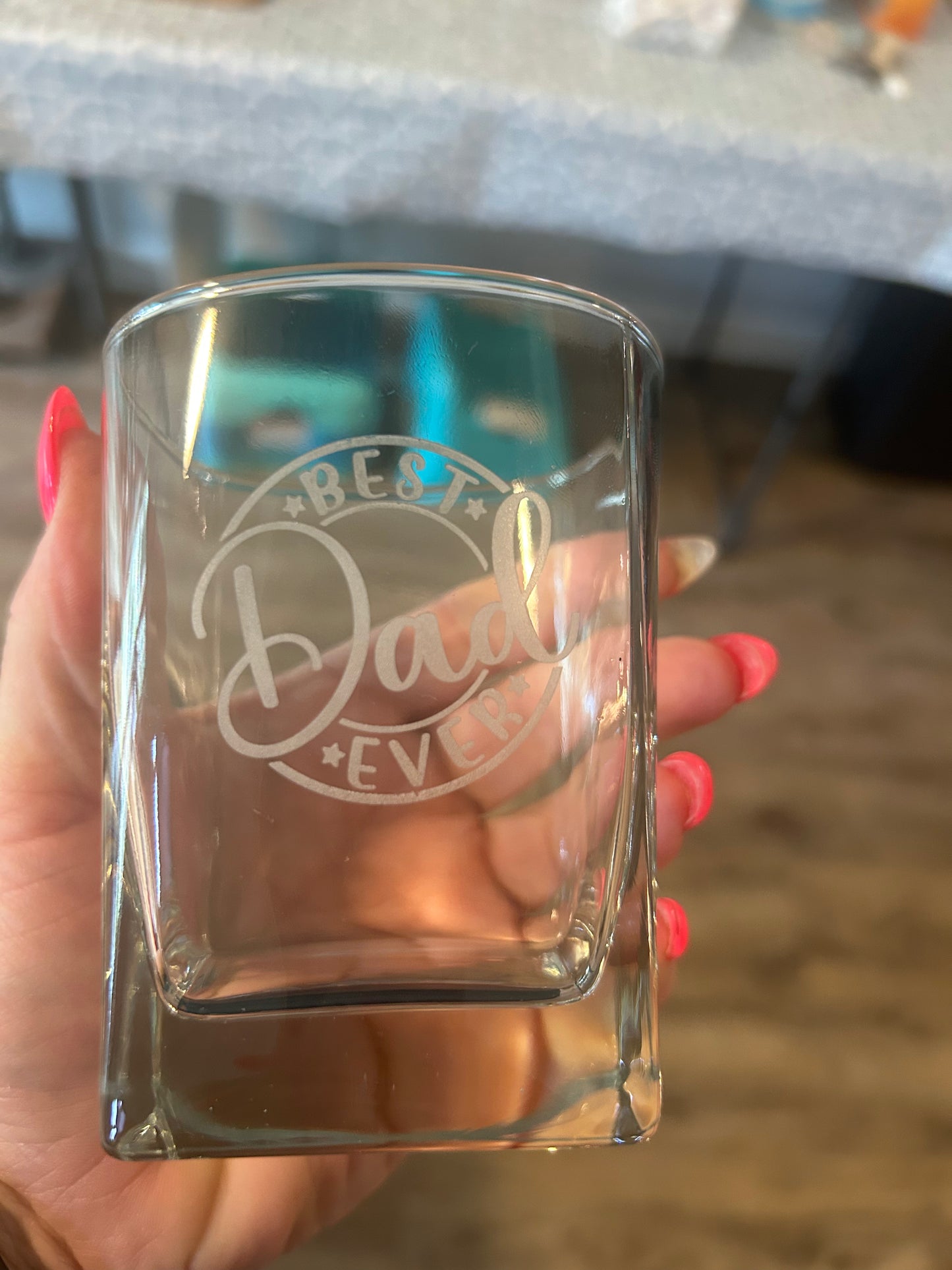 Engraved glasses