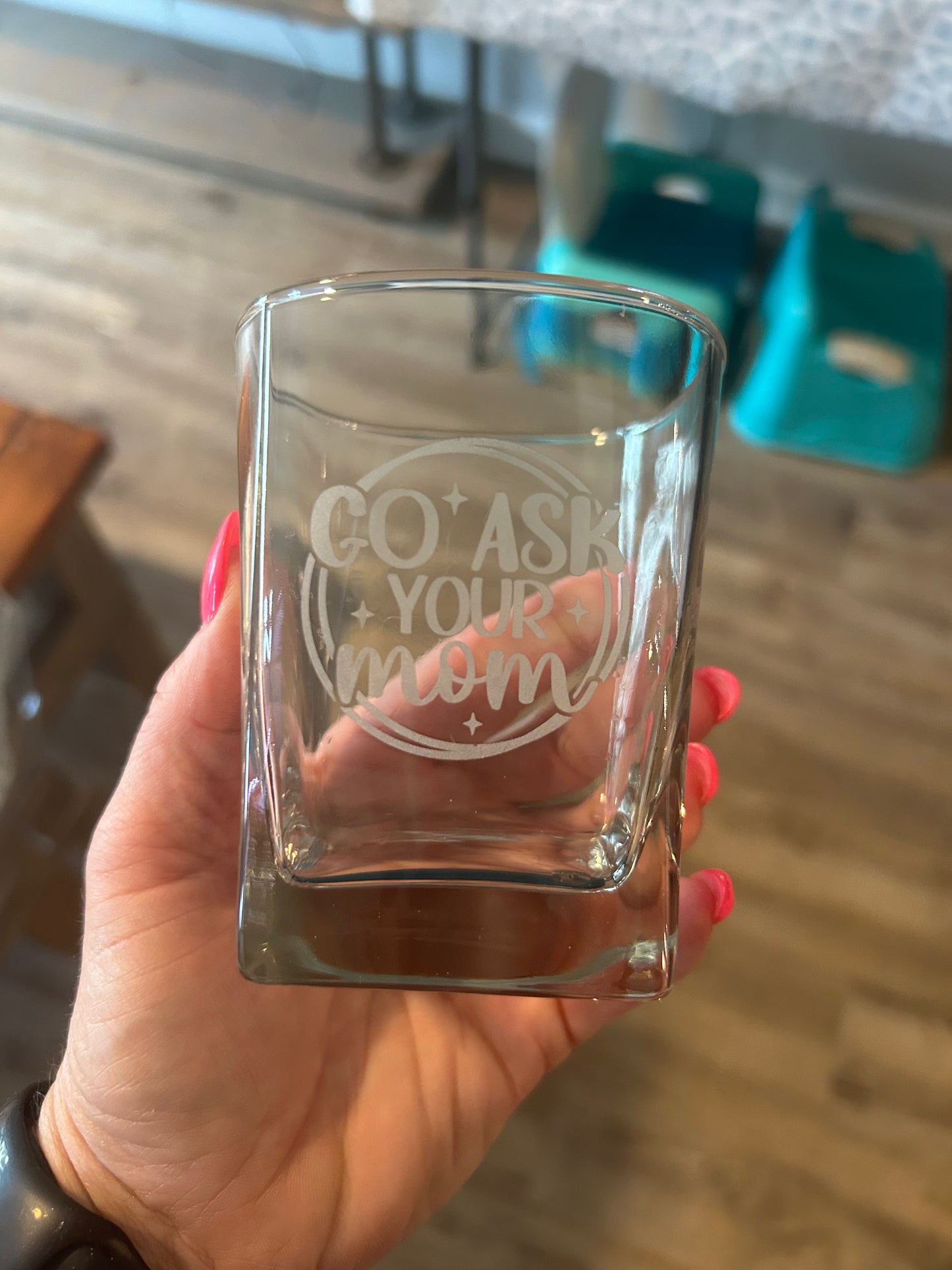Engraved glasses