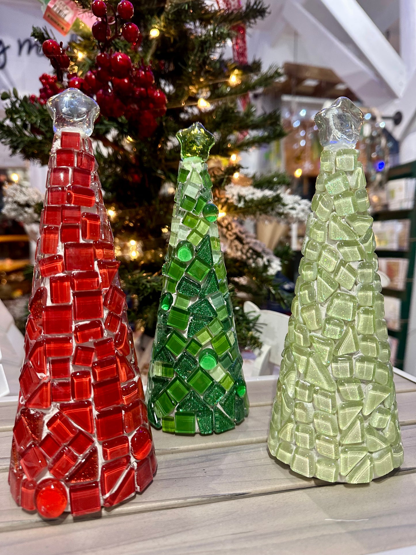 3D Holiday Mosaic Christmas Tree
