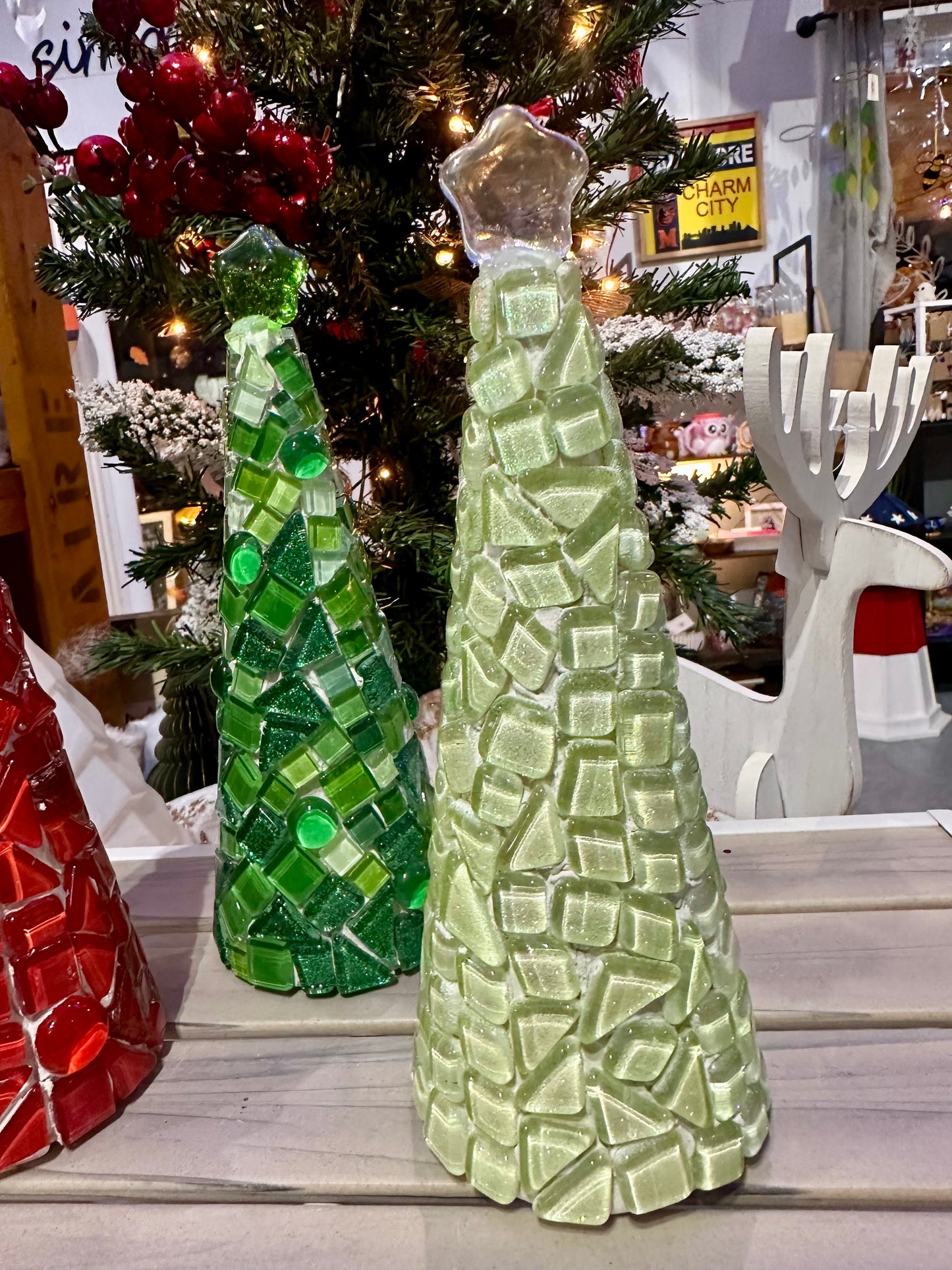 3D Holiday Mosaic Christmas Tree
