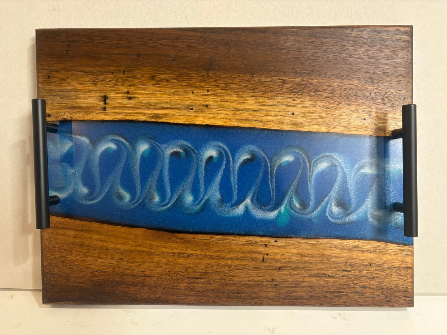 Wood and Resin Charcuterie Board