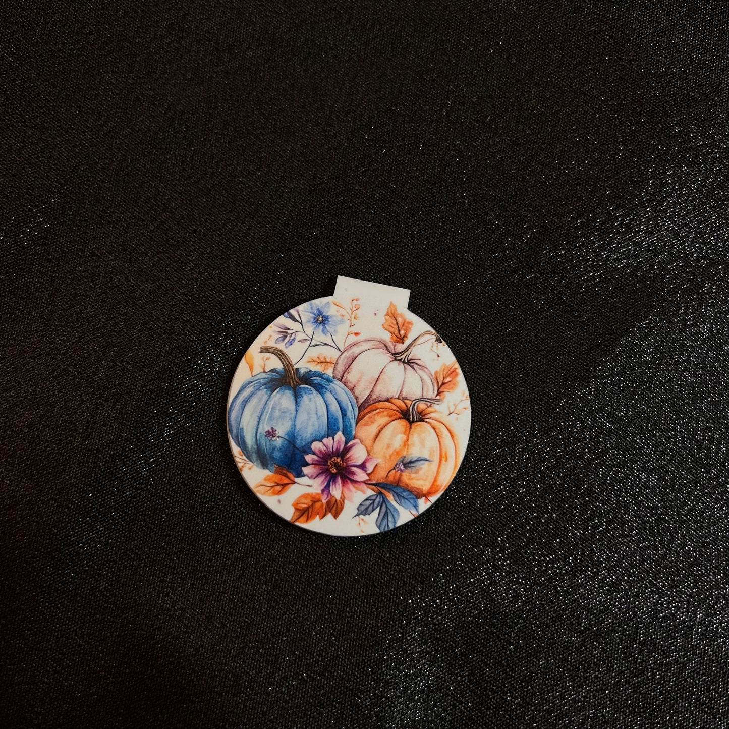 Watercolor Pumpkin Bookmark