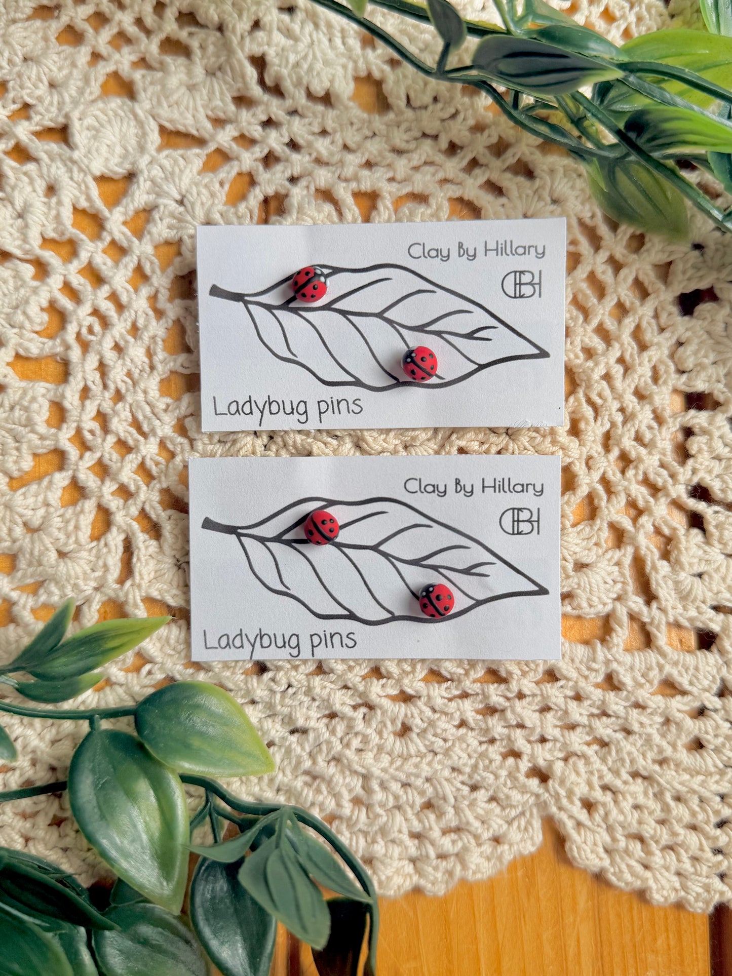 Polymer Pins by Hillary