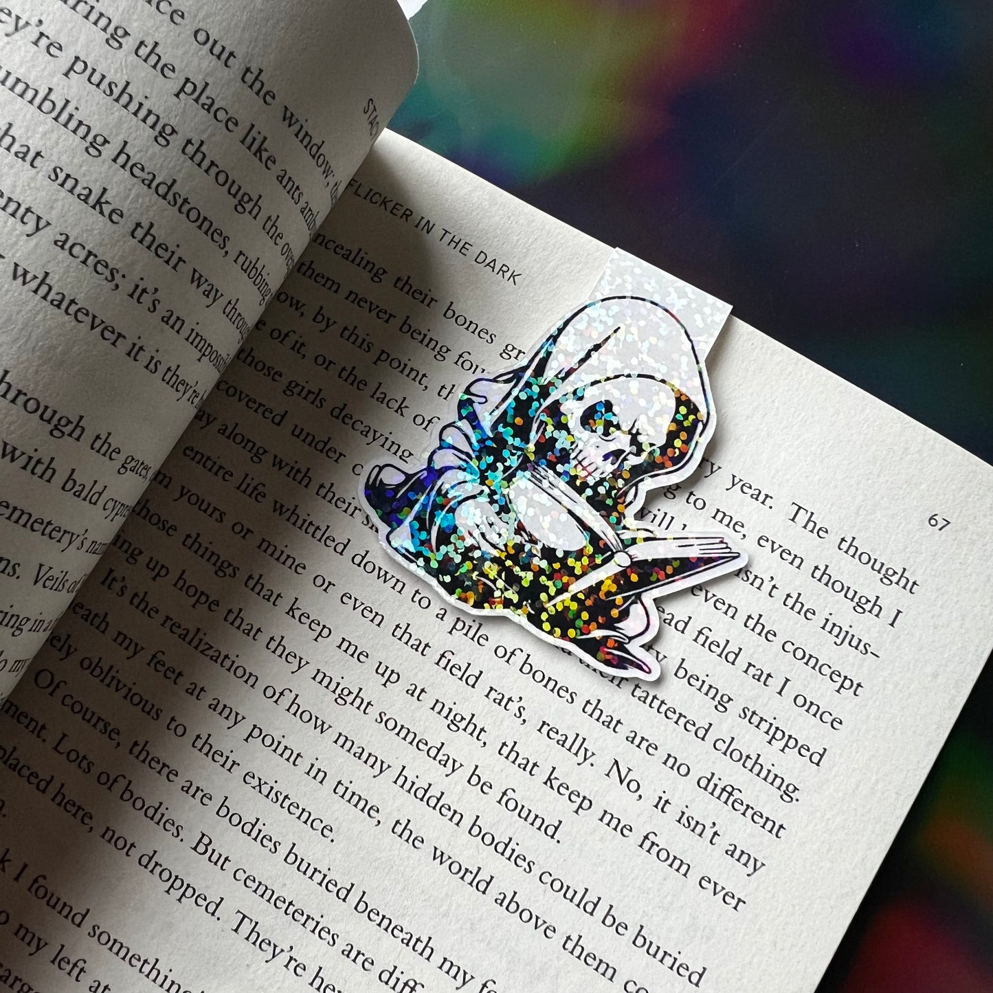 Grim Reader Bookmark