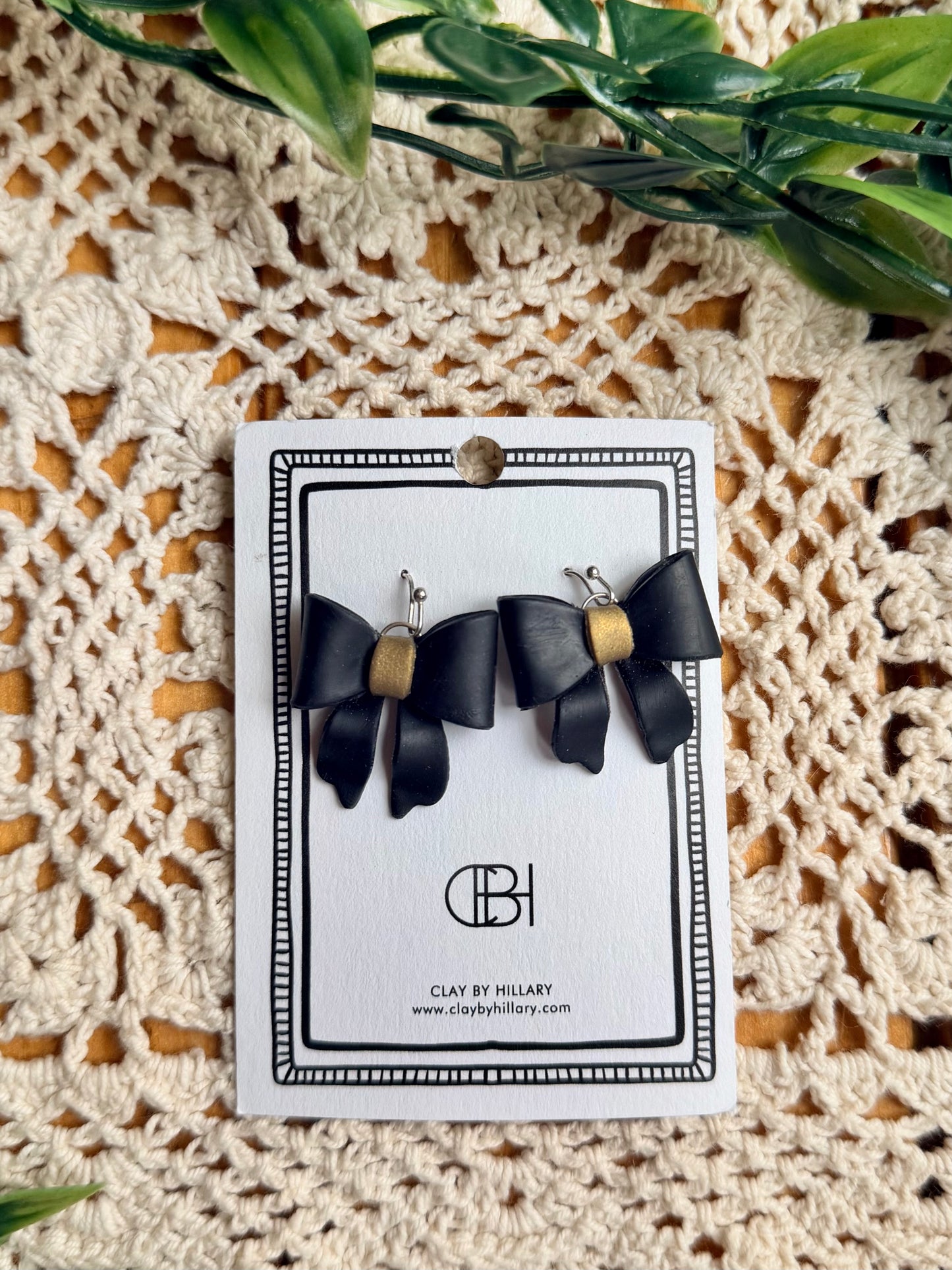 Polymer Clay Earrings by Hillary