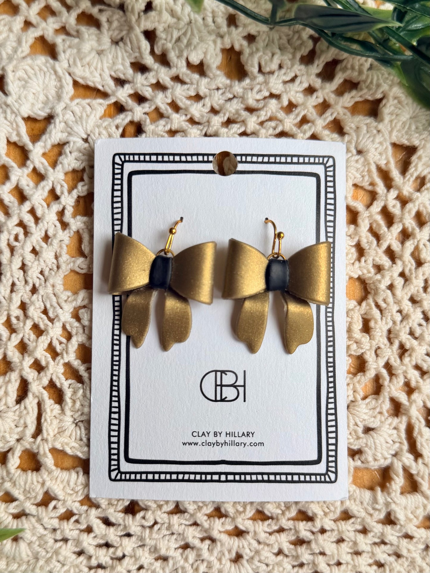 Polymer Clay Earrings by Hillary