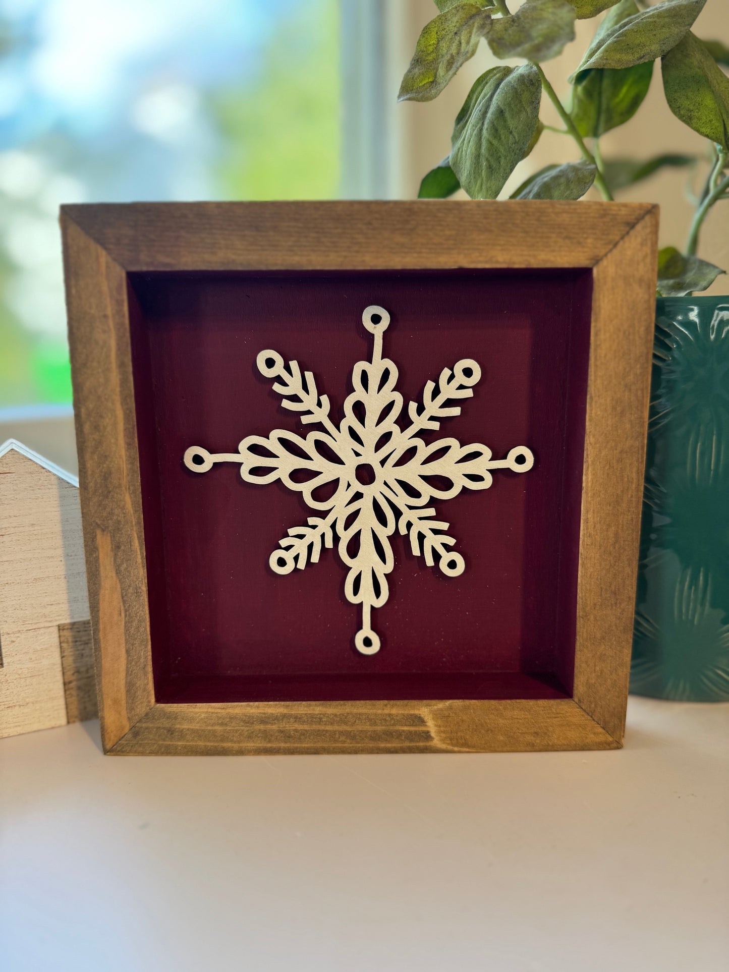 6x6 Snowflake Sign