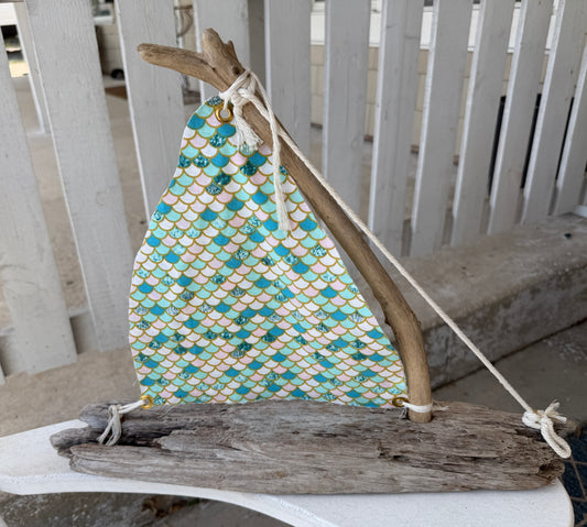 Driftwood Fabric Sailboat