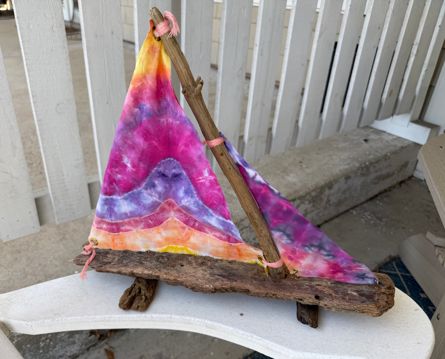 Driftwood Fabric Sailboat