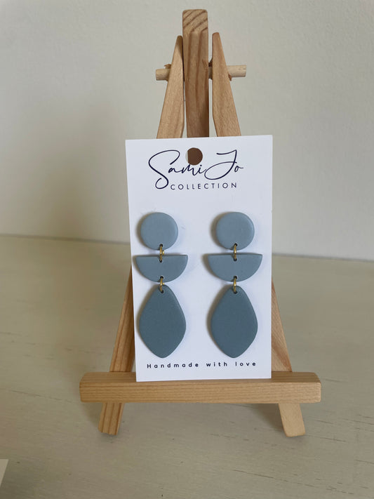 Blue dangles