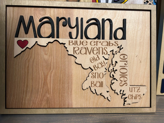 Maryland sign