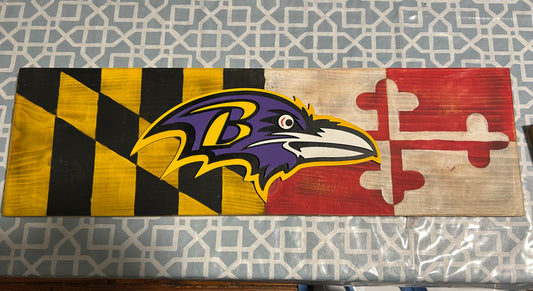 MD flag - Raven