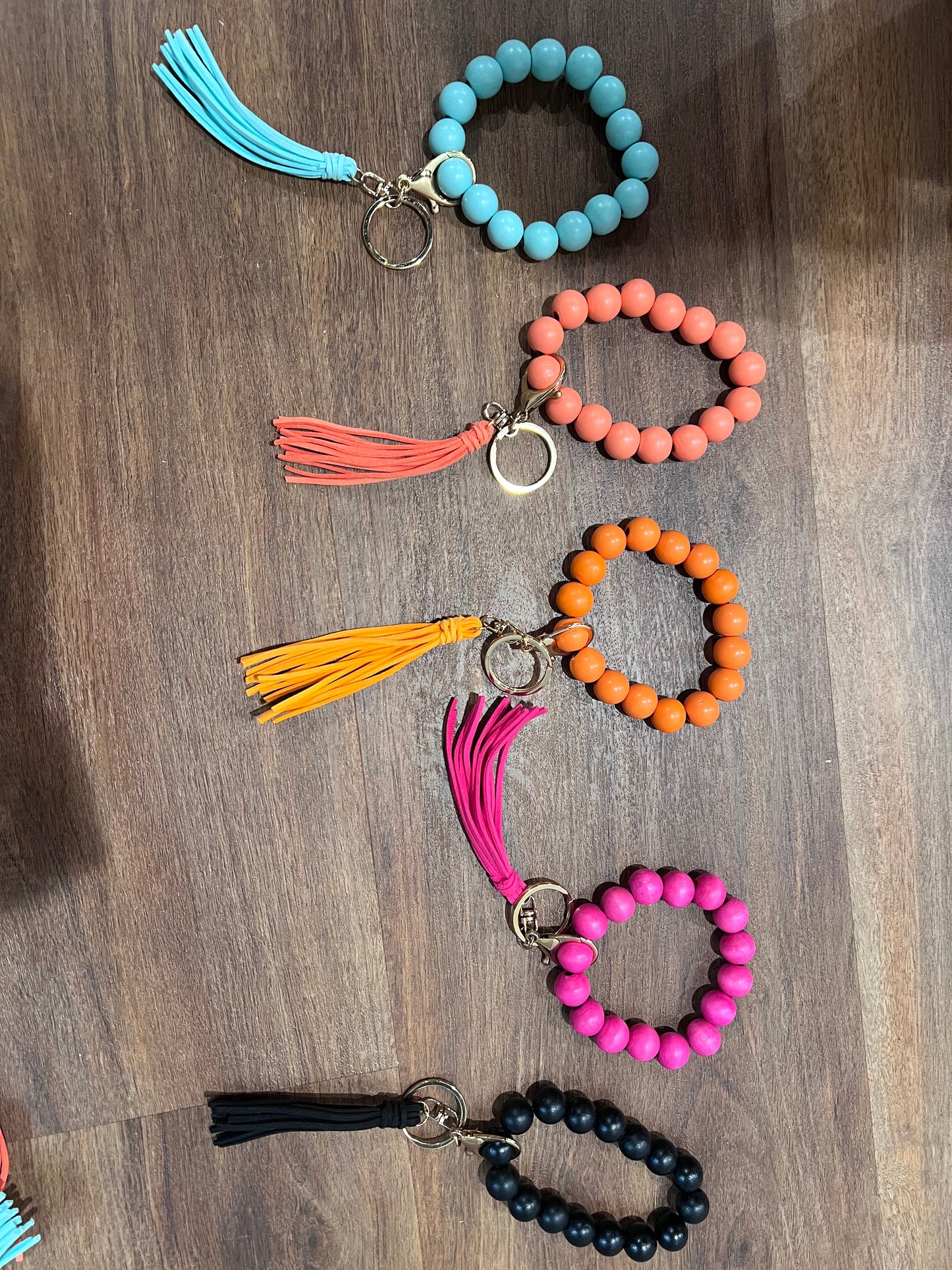 Keyring wristlets