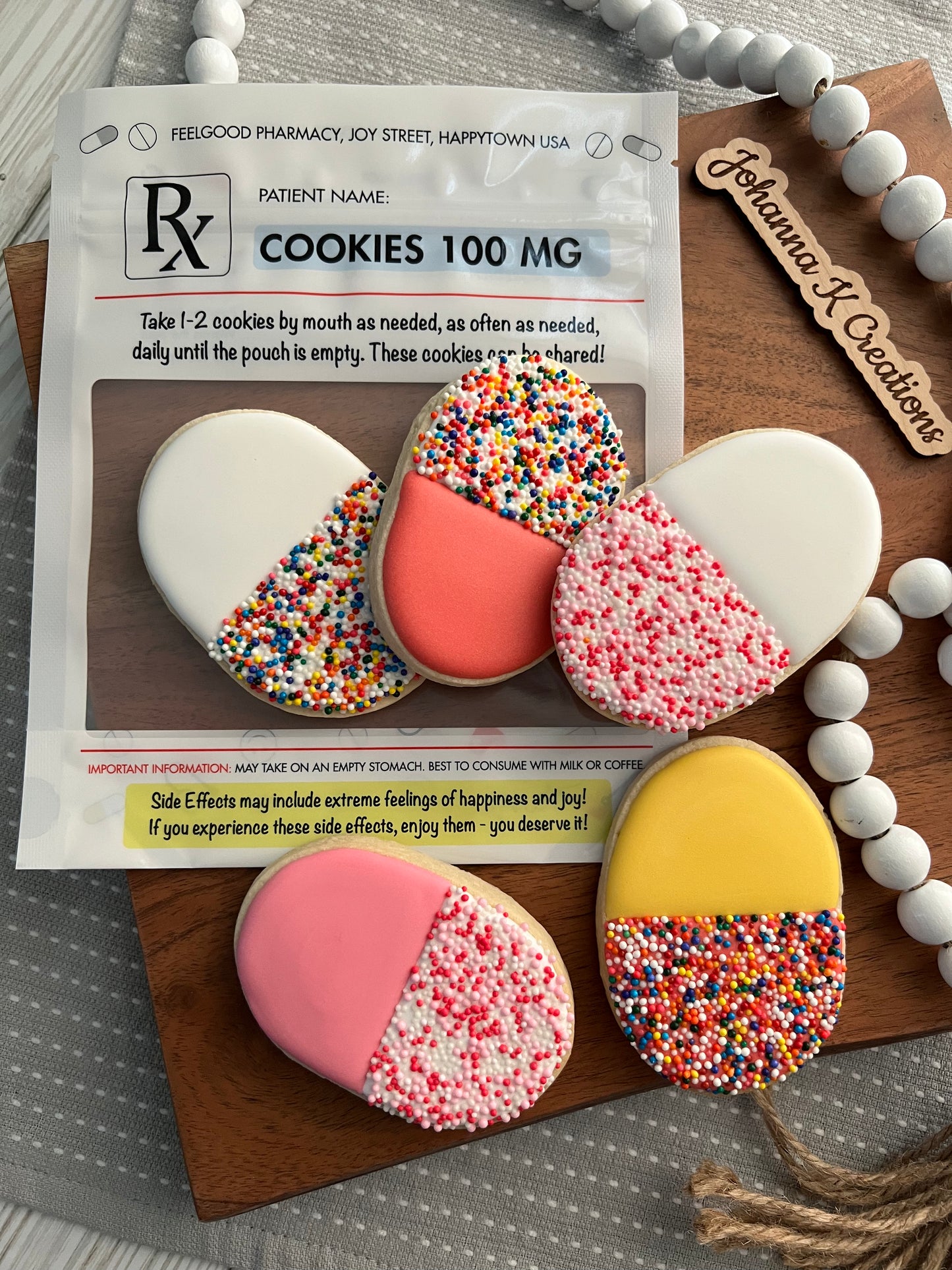 Johanna K decorated cookies -