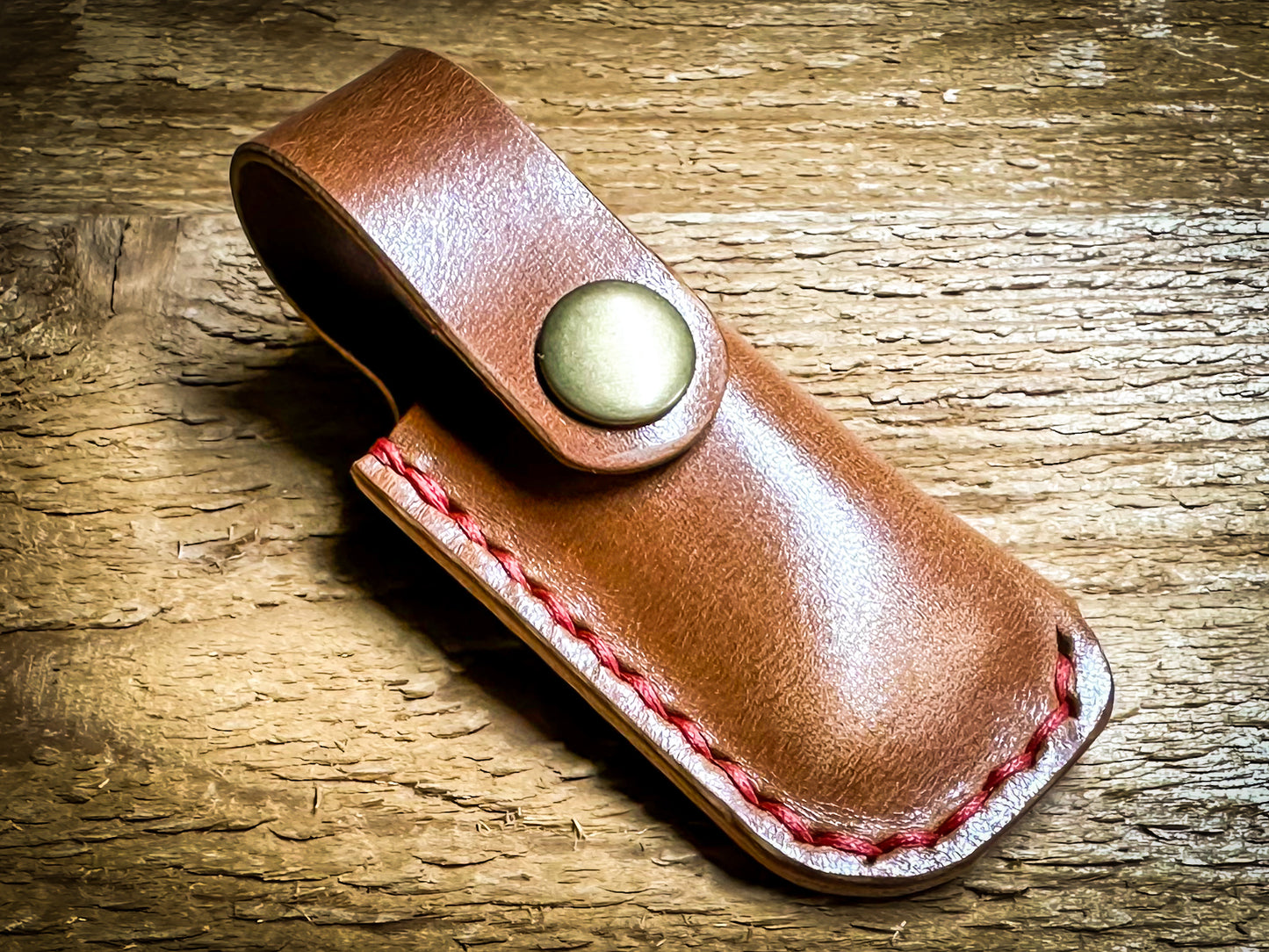 Leather Chapstick Holder