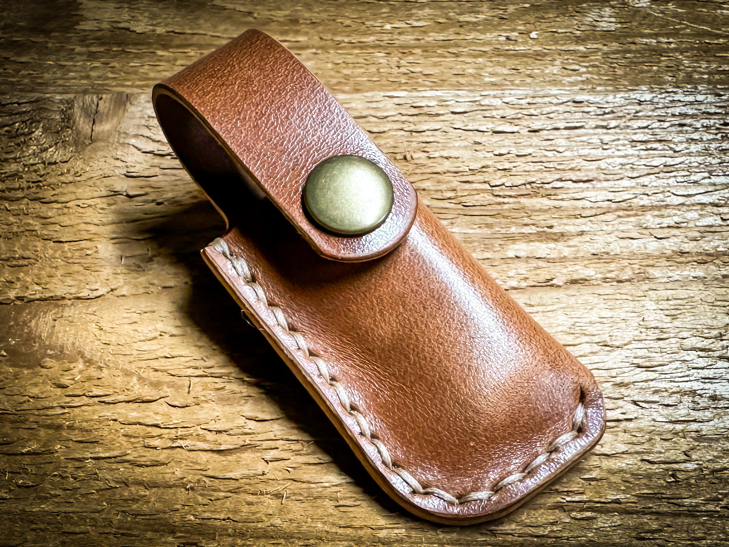 Leather Chapstick Holder