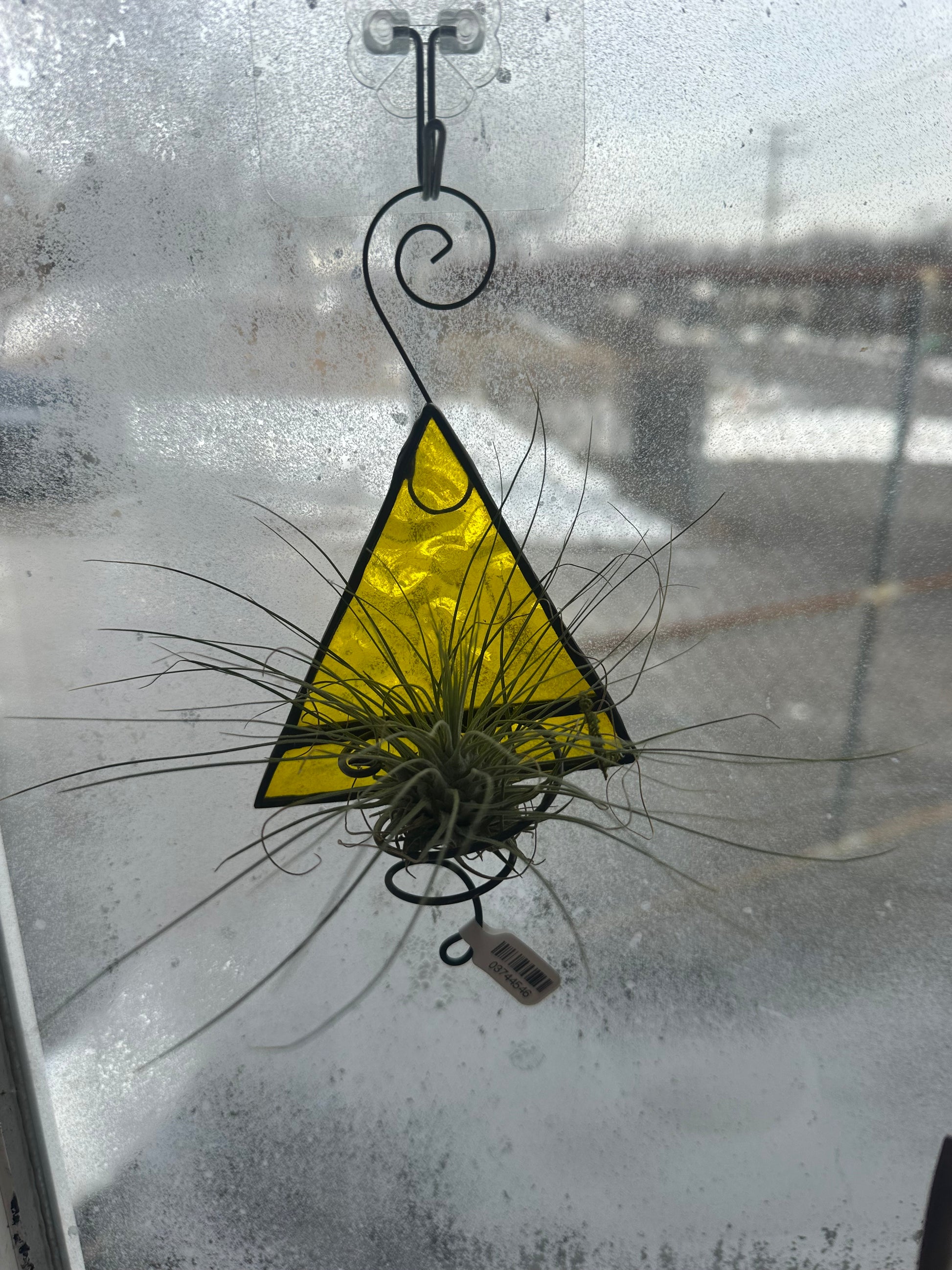 stained glass air plant holder pattern Stained Glass Triangle Air plant Holder – simply made here