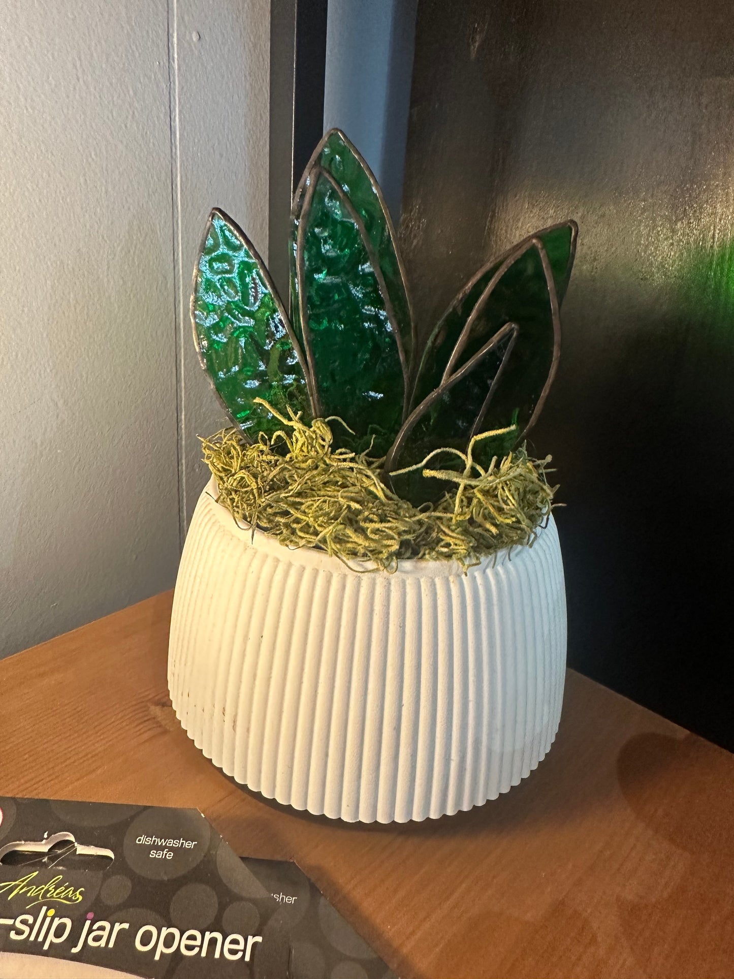 Stained glass plant