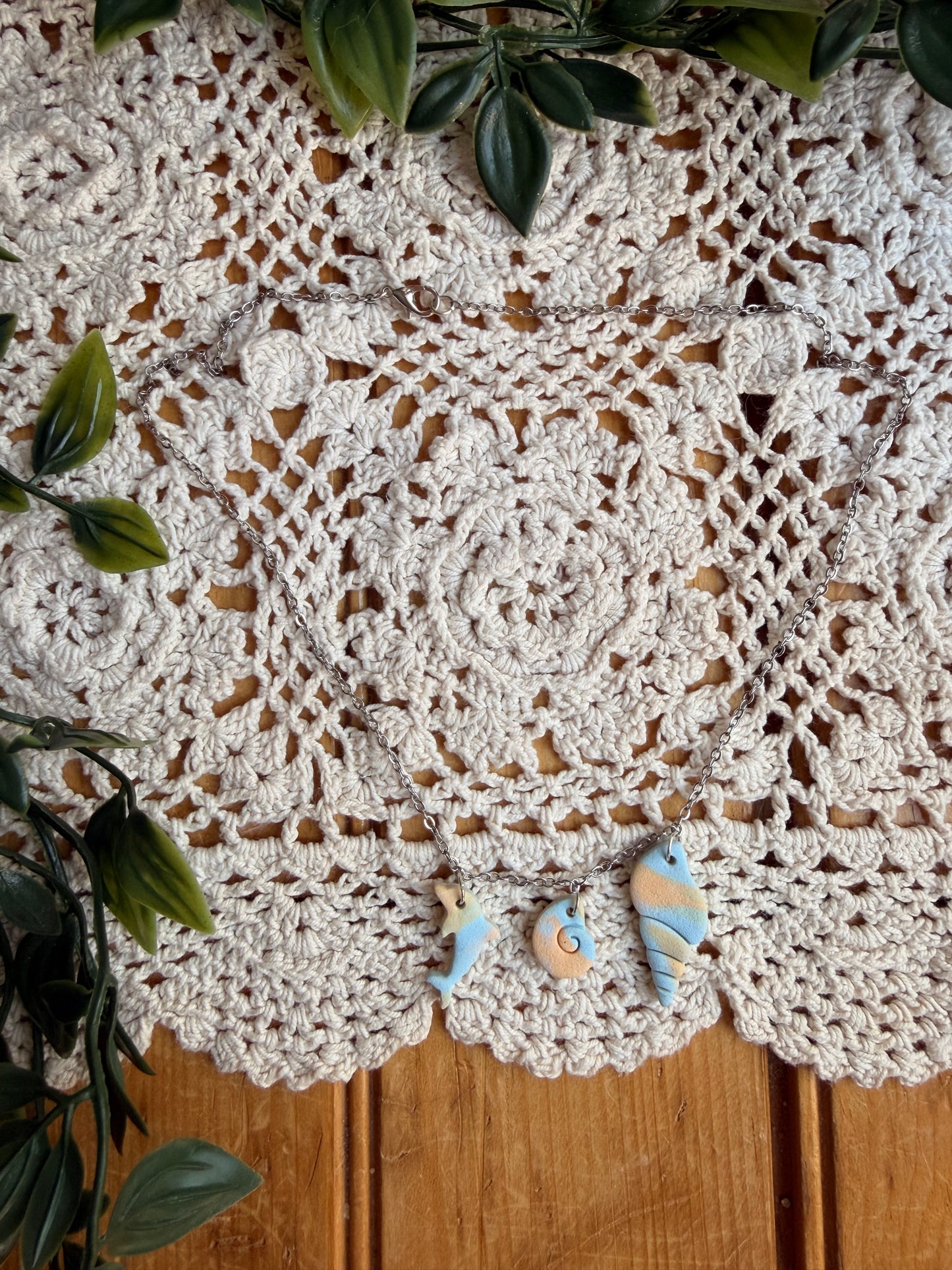 Clay Charm Necklaces By Hillary