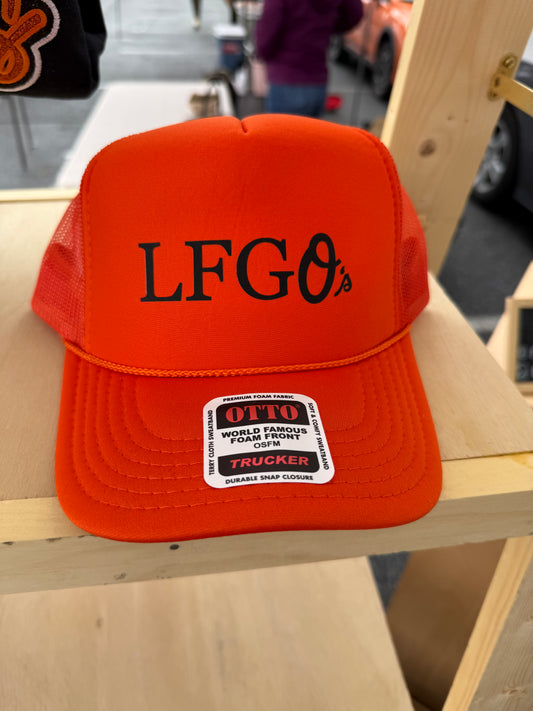 LFGO orioles foam hat