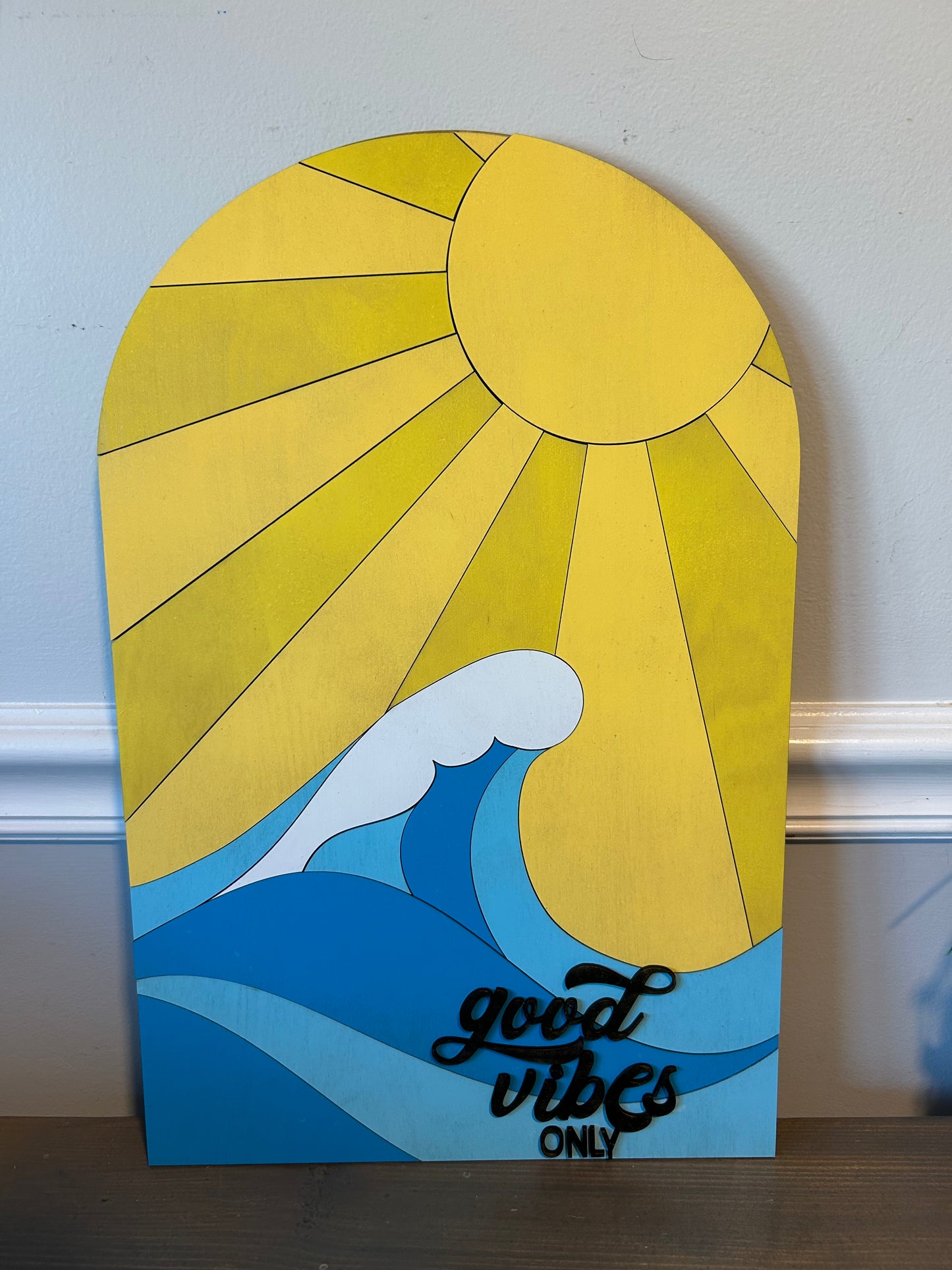 Good vibes sign