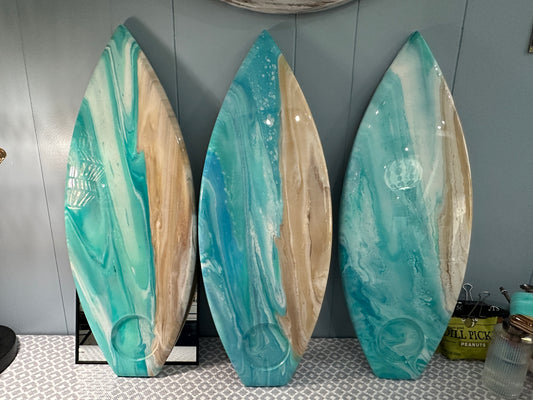 Surf Board Charcuterie Boards