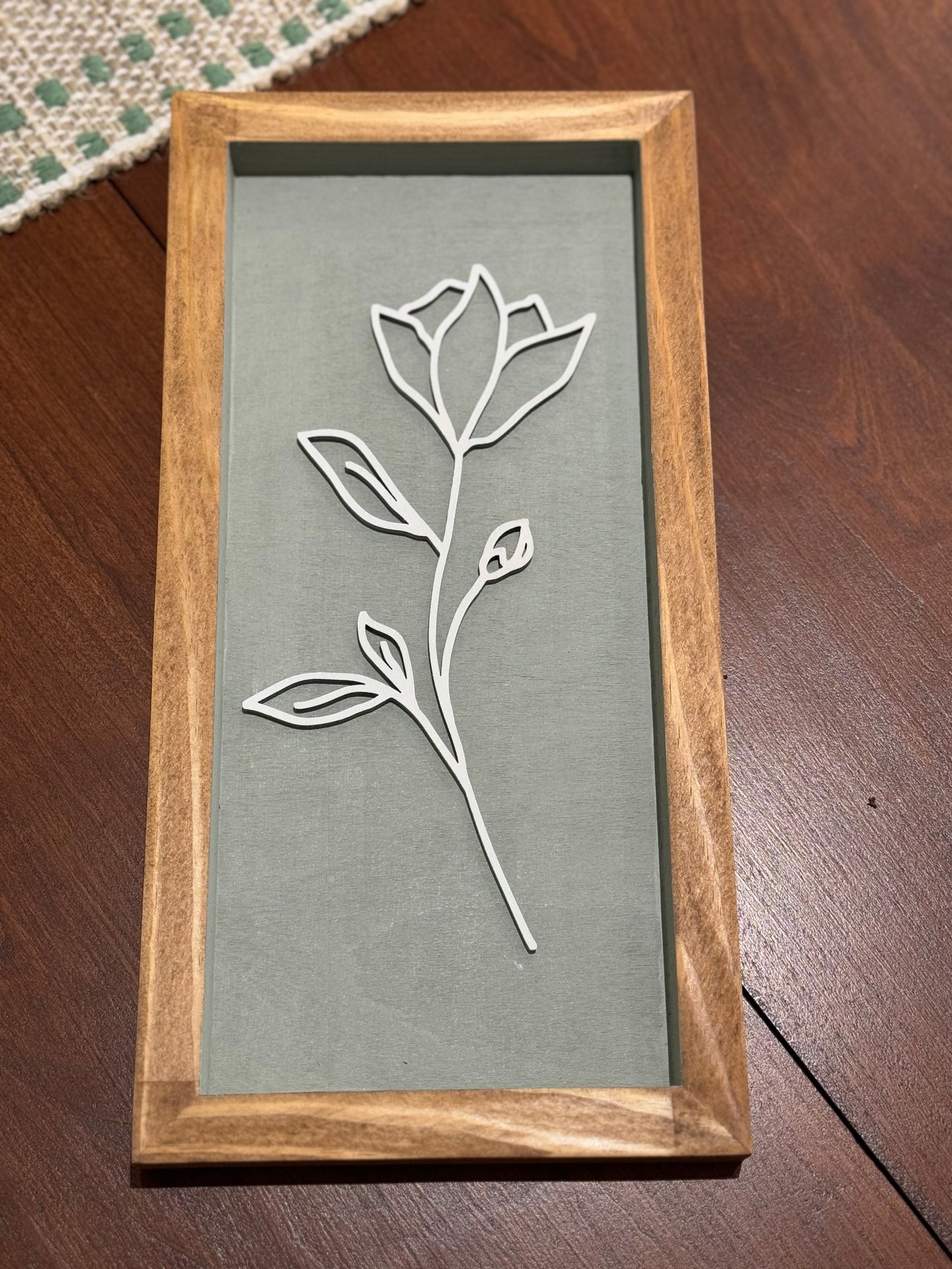 6x12 Single Flower Sign