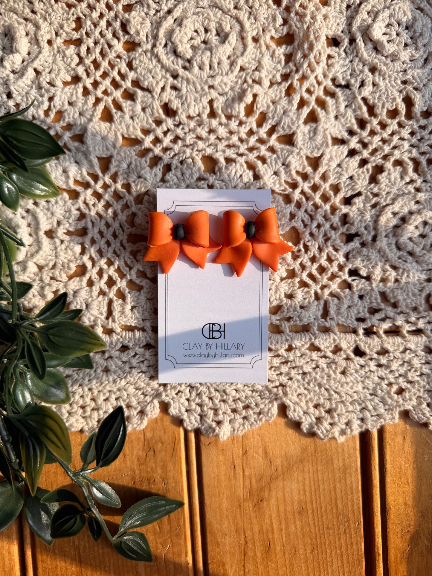 Polymer Clay Earrings by Hillary