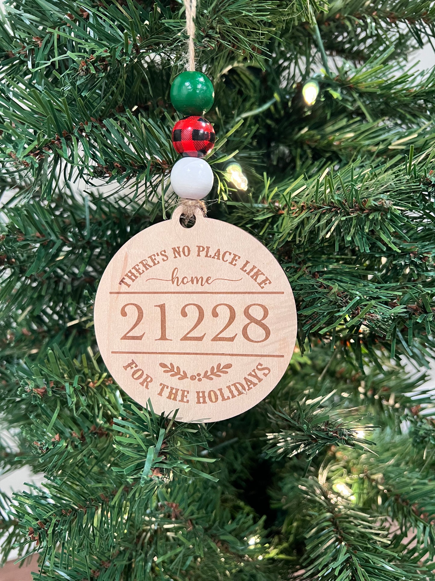 There's no place like home 21228 ornament