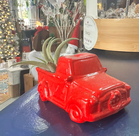 Cassic pick-up truck air plant holder