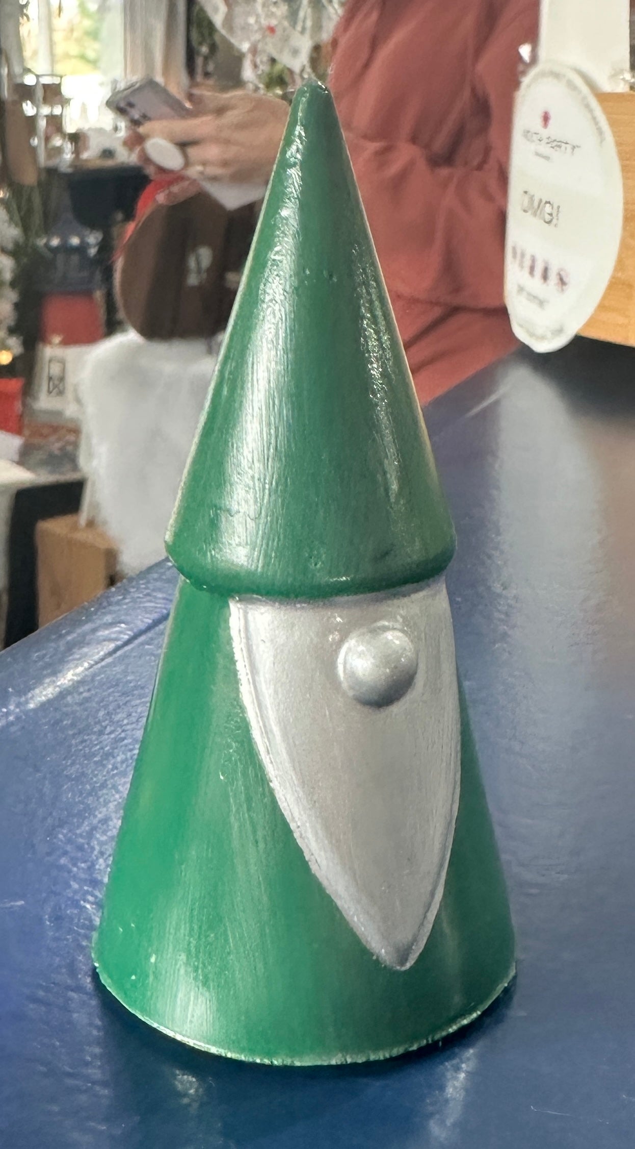 Santa and Gnome Figure - set of 3