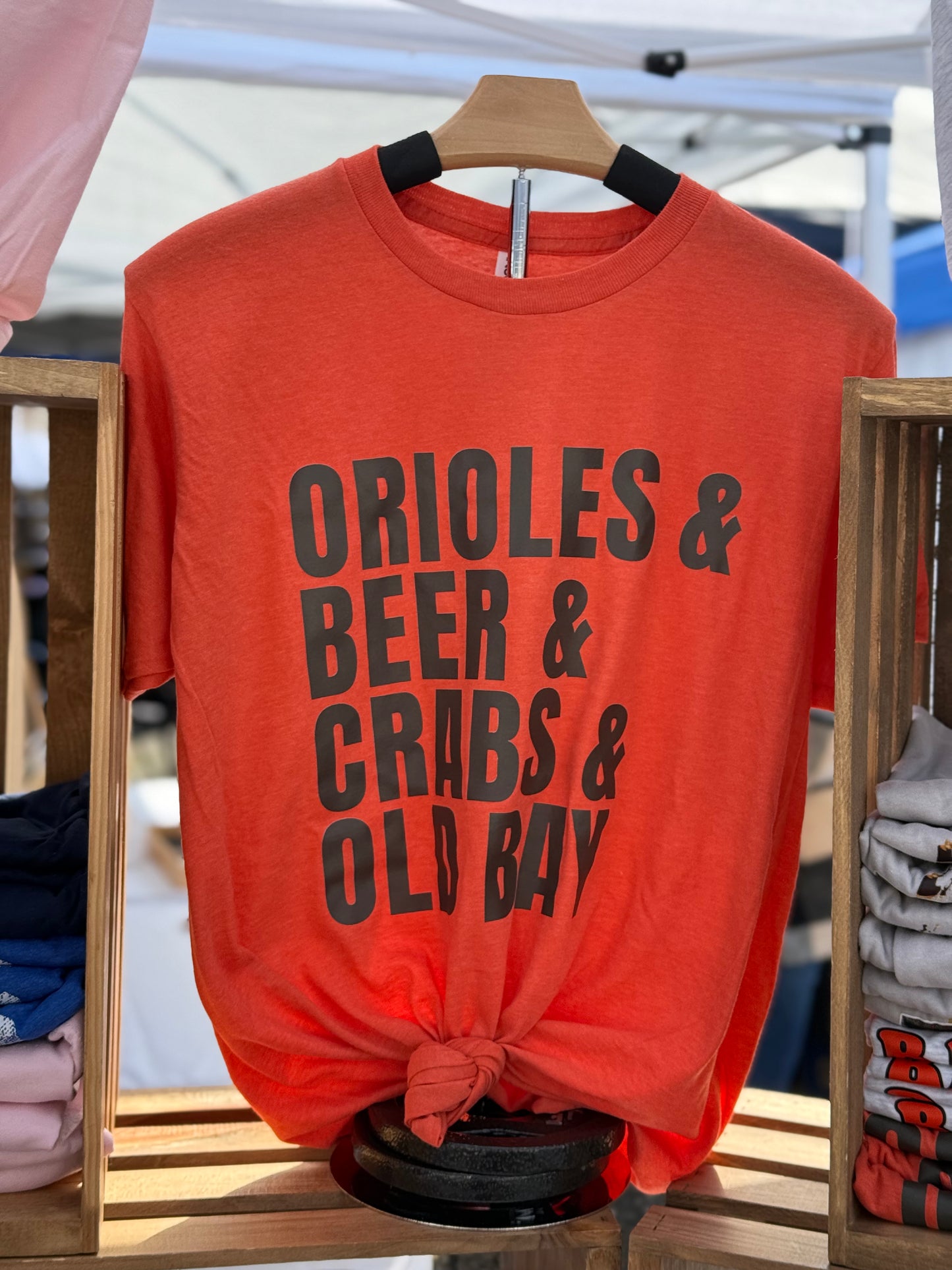 Orioles, Beer, Crabs & Old Bay Tee