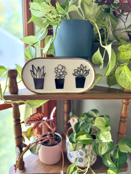 Succulent Sign