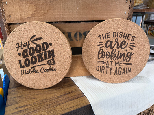 Snarky Cork Trivets
