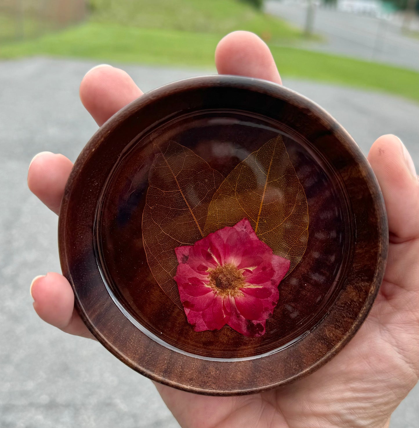 Wooden Trinket Tray