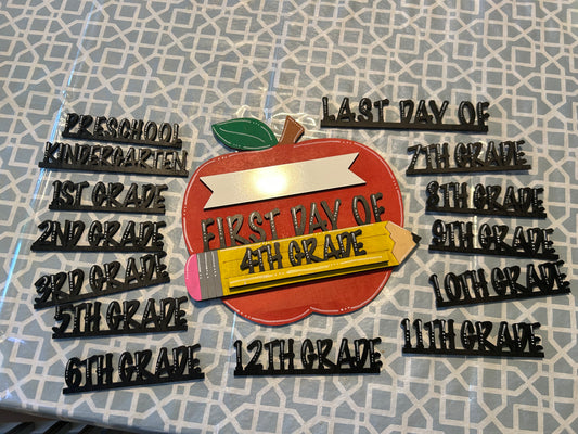 First & Last day of......