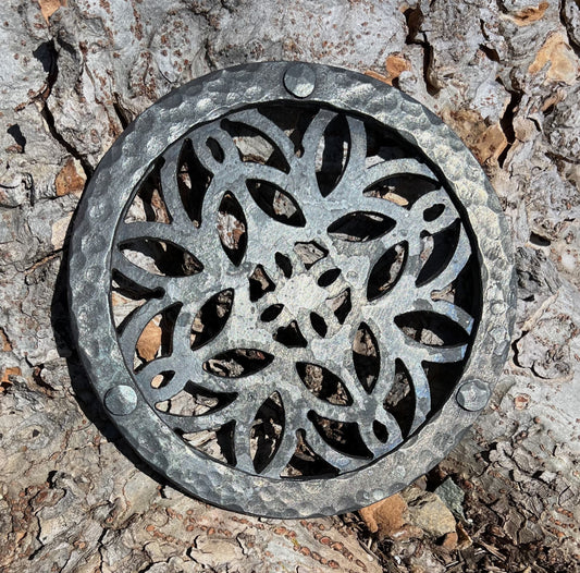 Forged Trivet - Leaves