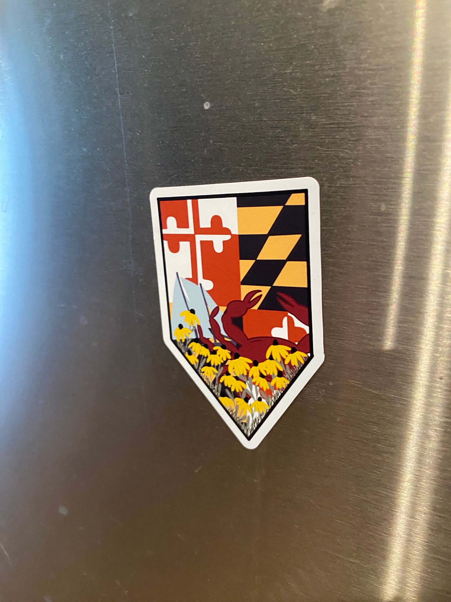 Maryland Banner Magnet