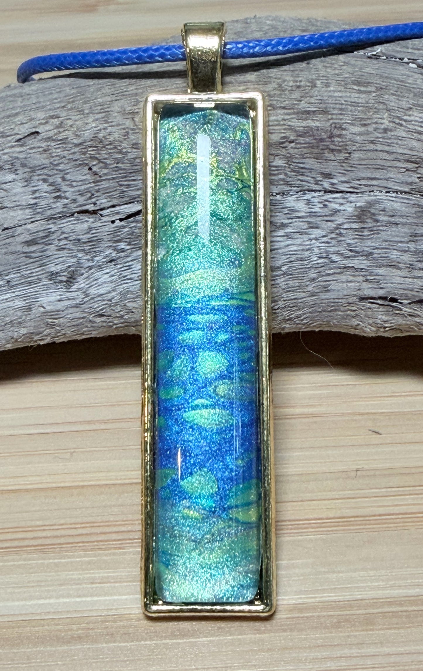 Fluid Art Necklaces