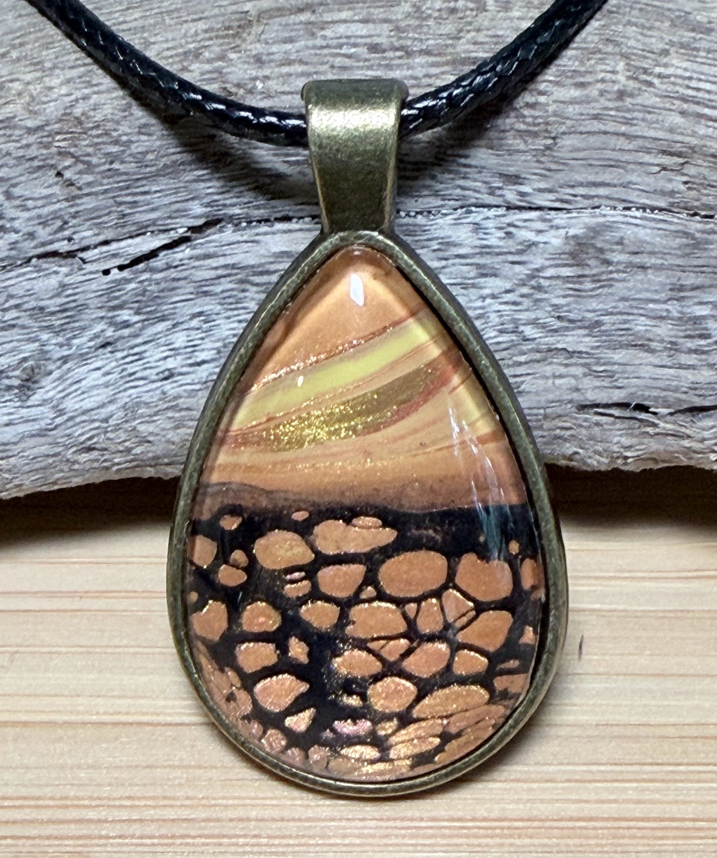 Fluid Art Necklaces