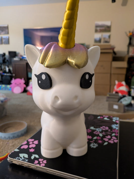 3D Unicorn Piggy Bank