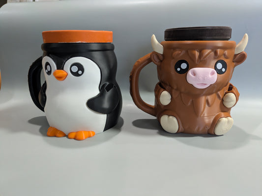 3D printed ice cream holders