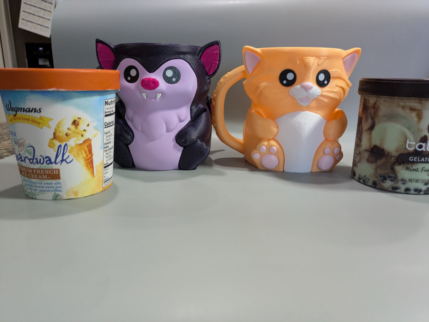 3D printed ice cream holders