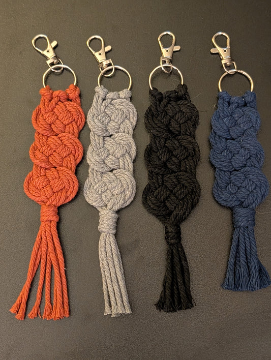Josephine Macrame Key Chain