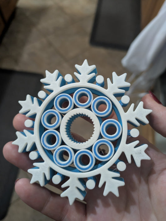SNOWFLAKE fidget spinner