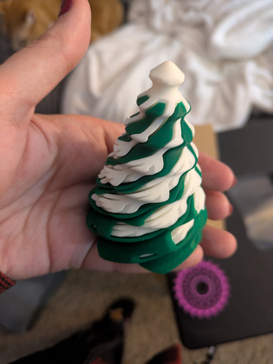 Evergreen tree fidget